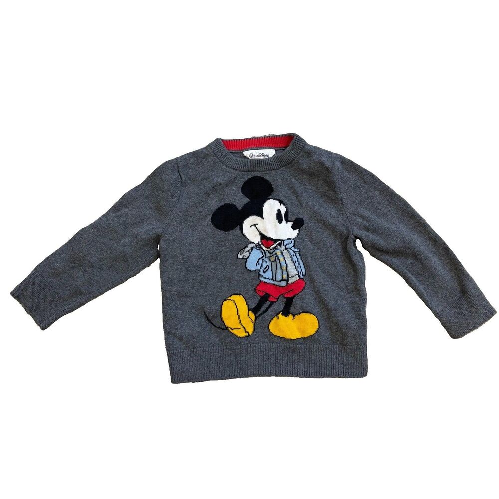 babyGap x Disney Mickey Mouse Toddler Knit Sweater – Size 3T
